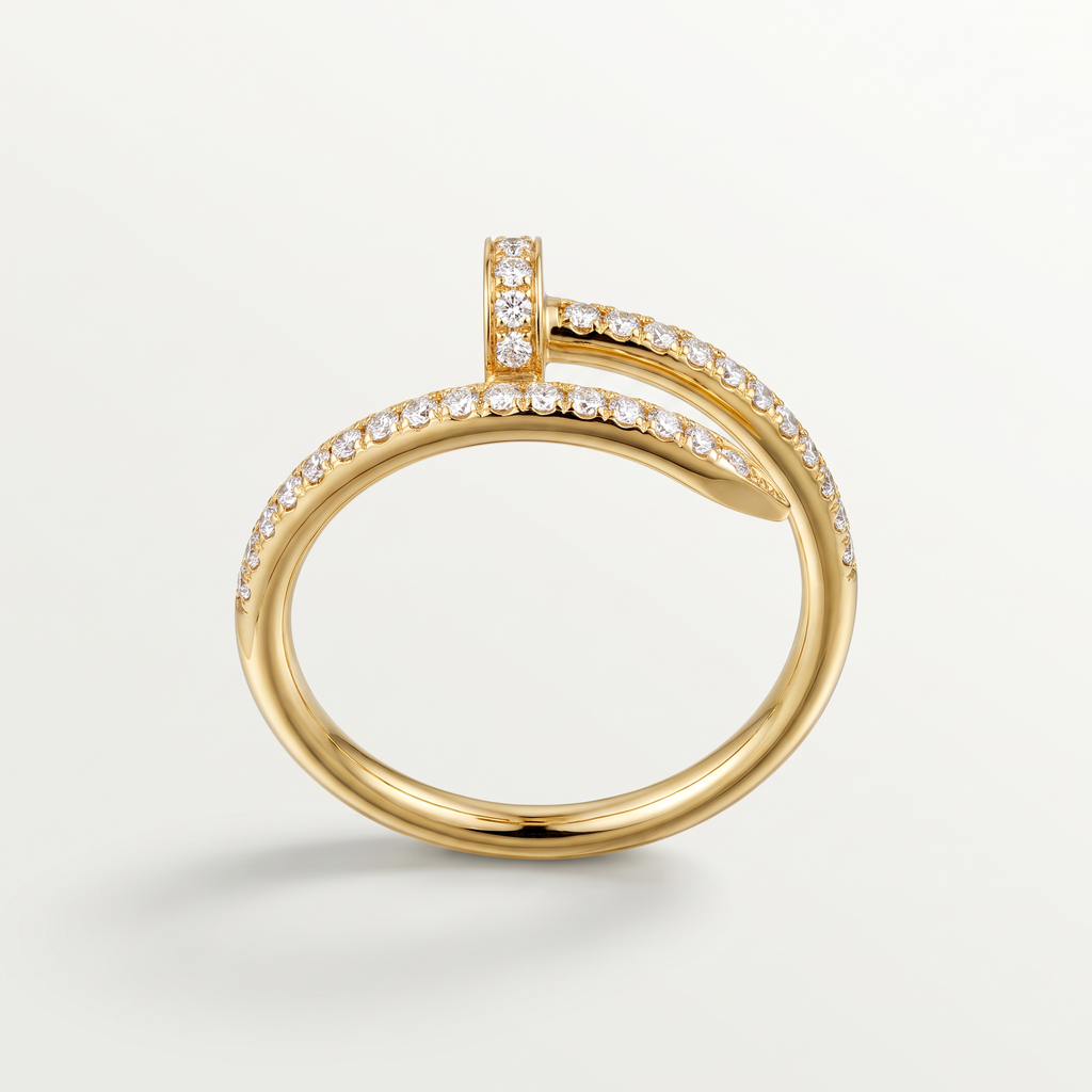 Juste Un Clou Full Diamond Ring