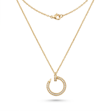 Juste Un Clou Full-Paved Necklace
