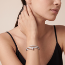 Juste Un Clou Half-Paved Double Wrap Bracelet