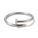 Juste Un Clou Large Pavé Diamonds Nail Bracelet