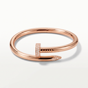 Juste Un Clou Large Pavé Diamonds Nail Bracelet