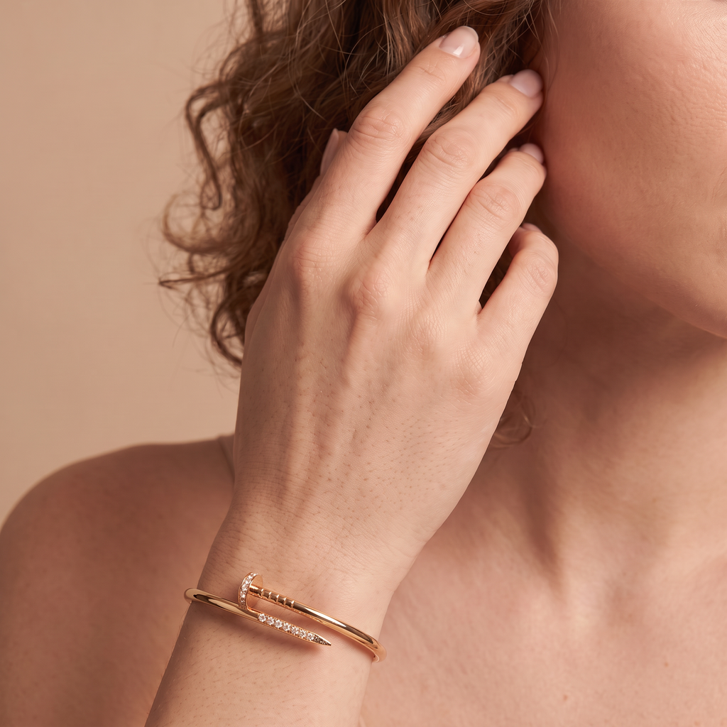 Juste un Clou Pavé Small Nail Bracelet