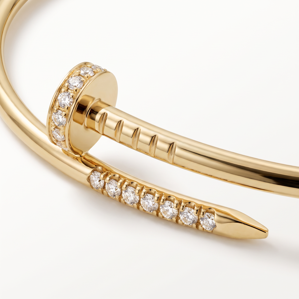 Juste un Clou Pavé Small Nail Bracelet
