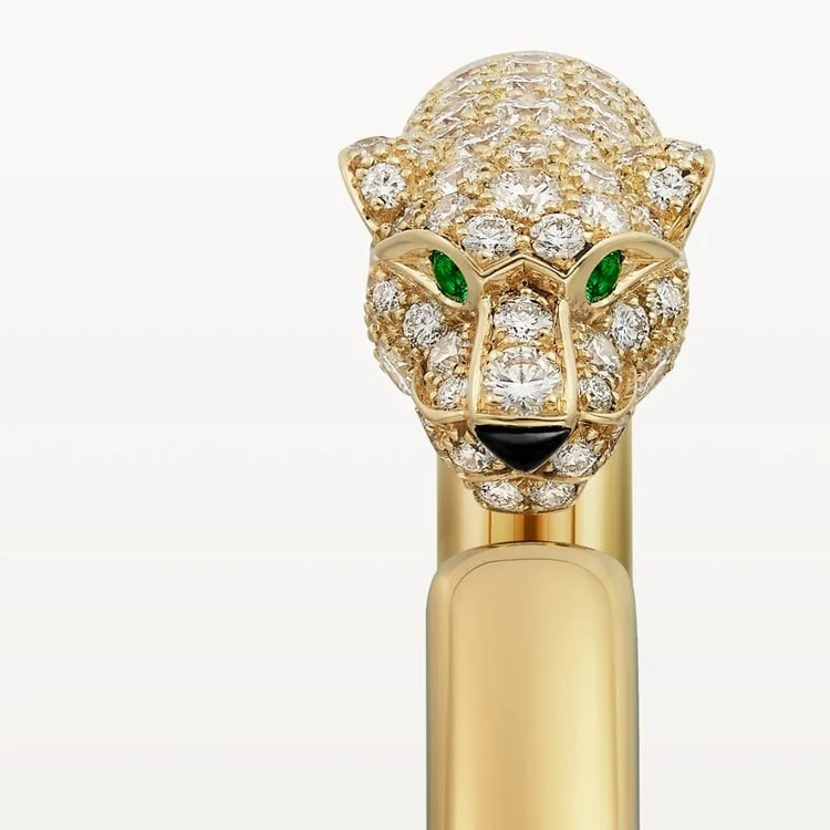 Gold Bracelet of the Panther Queen – Sparkle Touch, Small model