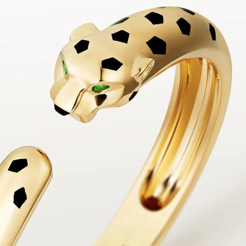 Gold Bracelet of the Panther Queen – Leopard, medium model