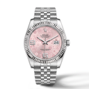 Lady-Datejust 116234 Pink Floral Dial Stainless Steel Automatic Watch