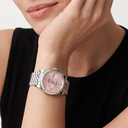 Lady-Datejust 116234 Pink Floral Dial Stainless Steel Automatic Watch