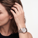 Lady-datejust 178341 Mother of Pearl Dial Star Bezel Rose Gold Watch