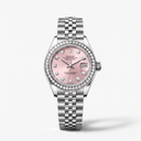 Lady-Datejust 278384RBR Pink Dial And Diamond Bezel Women's Watch