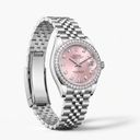 Lady-Datejust 278384RBR Pink Dial And Diamond Bezel Women's Watch
