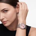 Lady-Datejust 278384RBR Pink Dial And Diamond Bezel Women's Watch