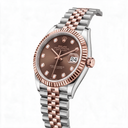 Lady-Datejust Chocolate Diamond Dial Everose Automatic Watch | M278271