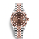 Lady-Datejust Chocolate Diamond Dial Everose Automatic Watch | M278271