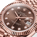 Lady-Datejust Chocolate Diamond Dial Full Everose M279175 Automatic Watch