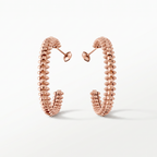 Large Clash De Earrings