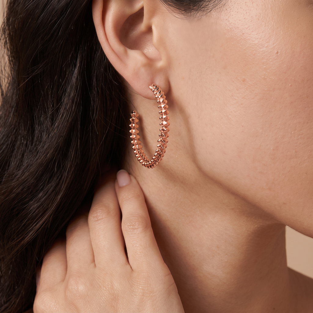 Large Clash De Earrings