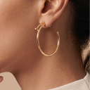 Large Juste Un Clou Hoop Earrings