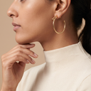 Large Juste Un Clou Hoop Earrings