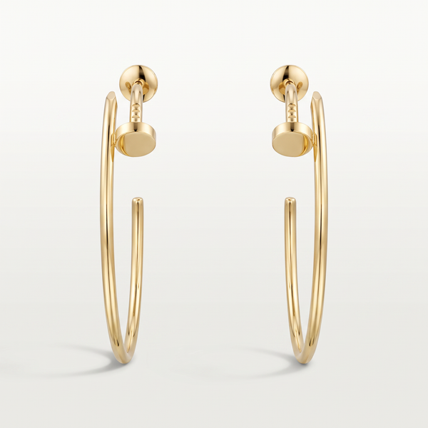 Large Juste Un Clou Hoop Earrings