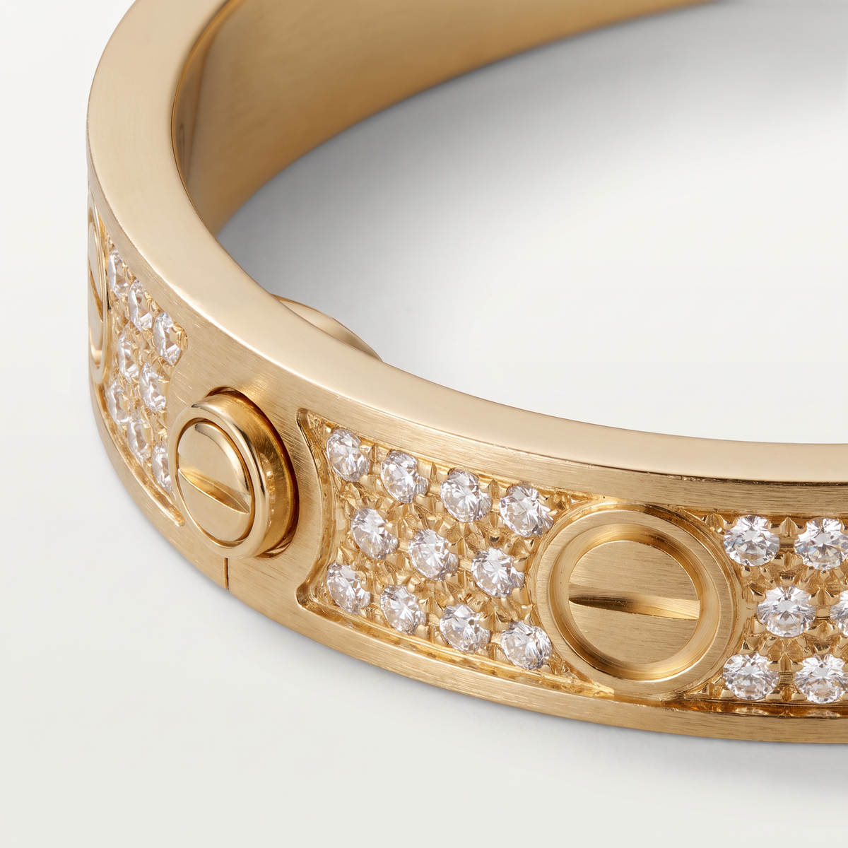 Love Diamond-Paved Bracelet