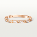 Love Full-paved And 10 Diamond Bracelet