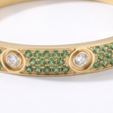 Love Green Paved Rainbow Limited Bracelet