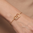 Love On Chain Paved Bracelet