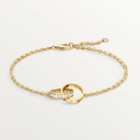 Love On Chain Paved Bracelet