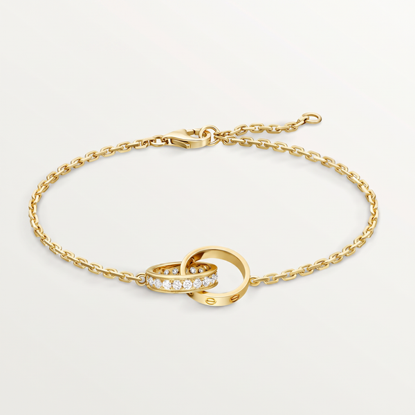 Love On Chain Paved Bracelet