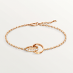 Love On Chain Paved Bracelet