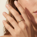 Love Pavé Slim Ring