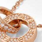 Love Pavé Necklace