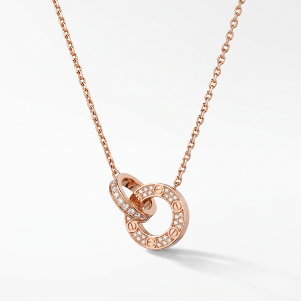 Love Pavé Necklace