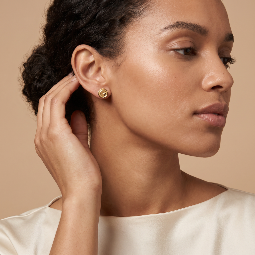 Love Stud Earrings