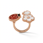 Lucky Spring Between-the-finger Ring