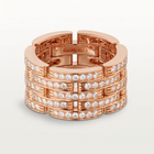 Maillon Five Row Full-Paved Ring