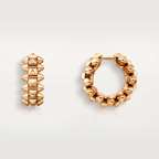 Mini Clash De Hoop Earrings