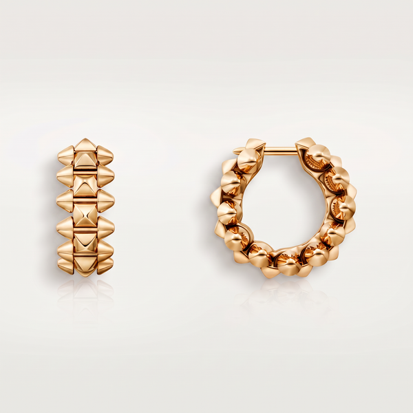 Mini Clash De Hoop Earrings
