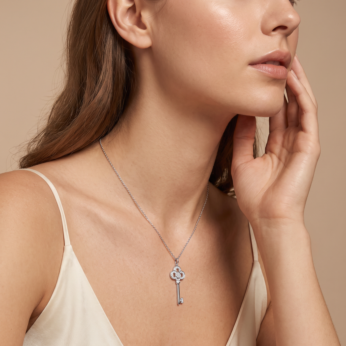 Mini Crown Key Pendant