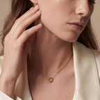 Mini Trinity Double-Chain Necklace