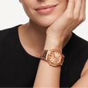 Nautilus 7118 Rose Dial Gemstone Paved Automatic Watch