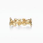 Olive Leaf Band Ring
