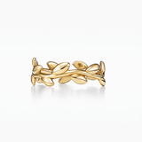Olive Leaf Band Ring