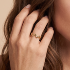 Olive Leaf Band Ring