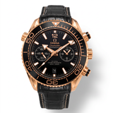 OM Seamaster Planet Ocean Chronograph Sedna Gold Mens Watch