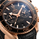 OM Seamaster Planet Ocean Chronograph Sedna Gold Mens Watch