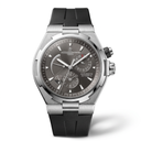 Overseas 47450 Dual Time Grey Dial Automatic Men's Watch