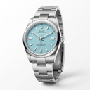 Oyster Perpetual 124300   Clean Mint Dial And Smooth Bezel Automatic Watch