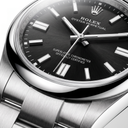 Oyster Perpetual 126000 Black Dial And Smooth Bezel Automatic Watch