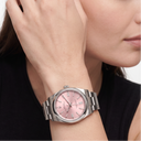 Oyster Perpetual 126000 Pink Dial And Smooth Bezel Automatic Watch